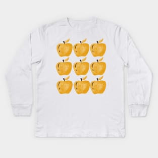 Apples Kids Long Sleeve T-Shirt